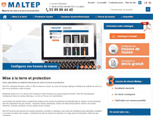 Tablet Screenshot of maltep.com